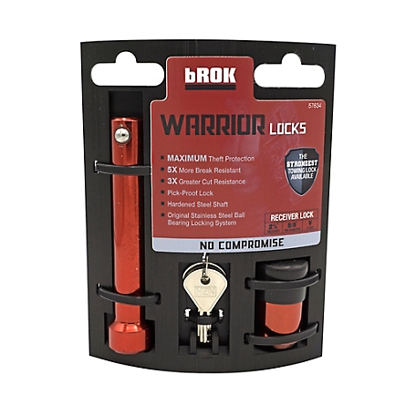 bROK WARRIOR Dogbone Receiver Lock, Class V