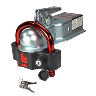 Image showing  Universal Heavy Duty Coupler Lock, WARRIOR