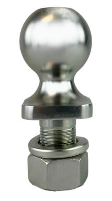 Image showing  1-7/8 in. x 1 in. x 2 in. WARRIOR Hitch Ball, Zinc, 8,000 lb. Capacity