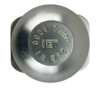 Image showing  1-7/8 in. x 1 in. x 2 in. WARRIOR Hitch Ball, Zinc, 8,000 lb. Capacity