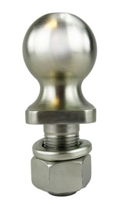 Image showing  2 in. x 1 in. x 2 in. WARRIOR Hitch Ball, Zinc, 10,000 lb. Capacity
