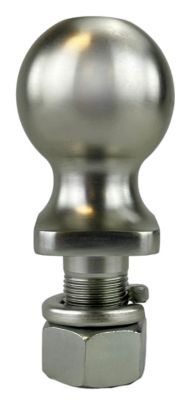Image showing  2-5/16 in. x 1 in. x 2 in. WARRIOR Hitch Ball, Zinc, 10,000 lb. Capacity