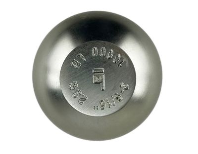 Image showing  2-5/16 in. x 1 in. x 2 in. WARRIOR Hitch Ball, Zinc, 10,000 lb. Capacity