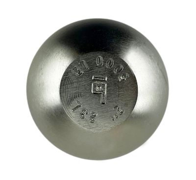 Image showing  2 in. x 3/4 in. x 2 in. WARRIOR Hitch Ball, Zinc, 5,000 lb. Capacity