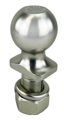 Image showing  2-5/16 in. x 1-1/4 in. x 2-3/4 in. Hitch Ball, Zinc, 17,000 lb. Capacity
