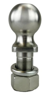 Image showing  2-5/16 in. x 1-1/4 in. x 2-3/4 in. Hitch Ball, Zinc, 17,000 lb. Capacity