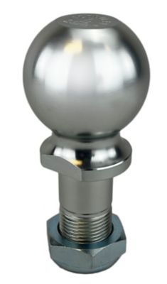 Image showing  2-5/16 in. WARRIOR Pintle Hitch Ball, Zinc, 2-5/16 in. x 1-1/8 in. 12,000 lb. Capacity