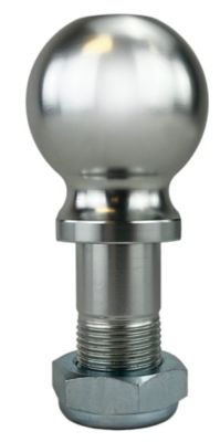 Image showing  2-5/16 in. WARRIOR Pintle Hitch Ball, Zinc, 2-5/16 in. x 1-1/8 in. 12,000 lb. Capacity