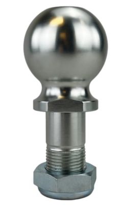 Image showing  2-5/16 in. WARRIOR Pintle Hitch Ball, Zinc, 2-5/16 in. x 1-1/8 in. 12,000 lb. Capacity