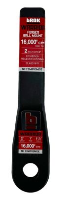 Image showing  2 in. Receiver Forged Ball Mount, 2 in. Drop, 16,000 lb. Capacity