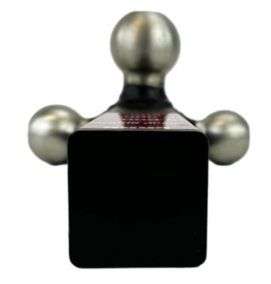 Image showing 8 th bROK WARRIOR 2 in. Receiver Warrior Tri-Ball Hitch Mount with Solid Shank, 3,000/10,000/15,000 lb. Capacity