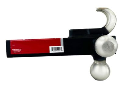 Image showing 7 th bROK WARRIOR 2 in. Receiver Warrior Tri-Ball Mount with Solid Shank and Hook, 3,000 lb., 10,000 lb. and 15,000 lb. Capacity