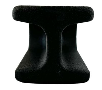 Image showing 6 th bROK WARRIOR 3 in. Receiver Forged Ball Mount, 6 in. Drop, 21,000 lb. Capacity