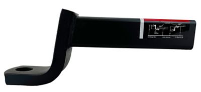 Image showing  2-1/2 in. Receiver Warrior Ball Mount, 5 in. Drop, 13,000 lb. Capacity