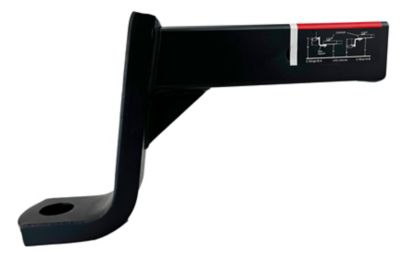 Image showing  2-1/2 in. Receiver Forged Ball Mount, 7 in. Drop, 13,000 lb. Capacity