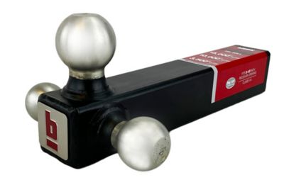 Image showing  2-1/2 in. Receiver Warrior Tri-Ball Mount, 3,000 lb./10,000 lb./15,000 lb. Capacity