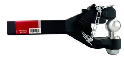 Image showing 5 th bROK WARRIOR 2 in. Receiver Warrior Pintle Hook Combo with 2 in. Ball and Solid Shank, 12,000 lb. Capacity