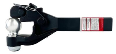 Image showing 5 th bROK WARRIOR 2 in. 12,000 lb. Capacity Warrior Receiver Pintle Combo with 2 in. Solid Shank, 2-5/16 in. Ball