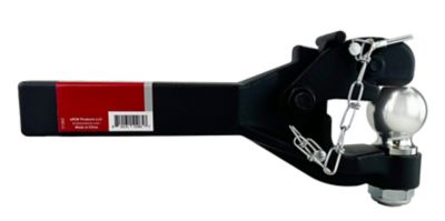 Image showing 6 th bROK WARRIOR 2 in. 12,000 lb. Capacity Warrior Receiver Pintle Combo with 2 in. Solid Shank, 2-5/16 in. Ball