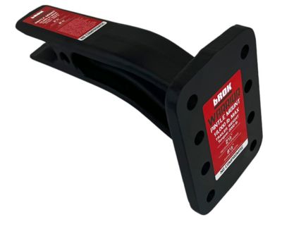 Image showing  18,000 lb. Capacity Warrior Pintle Mount with 2-1/2 in. Shank, 8 Hole Plate