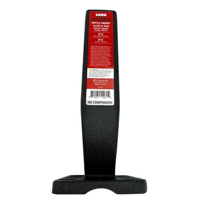 Image showing  18,000 lb. Capacity Warrior Pintle Mount with 2-1/2 in. Shank, 8 Hole Plate