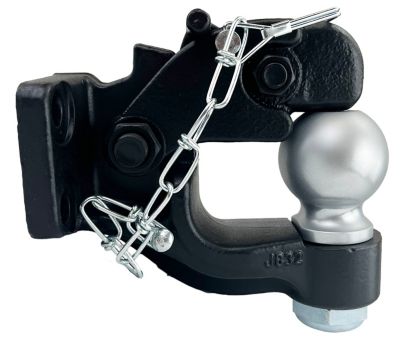Image showing 5 th bROK WARRIOR 16,000 lb. Capacity Warrior Bolt-On Pintle and Ball Combo, 2-5/16 in. Hitch Ball