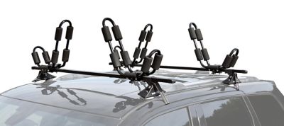 Image showing  75 lb. Capacity J-Rack Kayak Carrier with Temporary Crossbars, 2-Pack