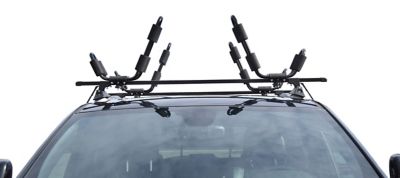 Image showing  75 lb. Capacity J-Rack Kayak Carrier with Temporary Crossbars, 2-Pack