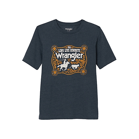Wrangler Boy's Rodeo Buckle Graphic T-Shirt