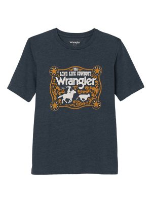 Wrangler Boy's Rodeo Buckle Graphic T-Shirt