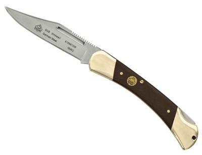 Puma SGB Whitetail Jacaranda Wood Folding Pocket Knife, 6169610W