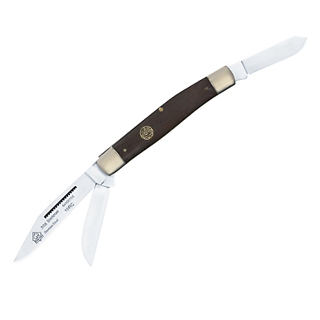 Puma SGB Stockman Jacaranda Wood Folding Pocket Knife, 6410675W