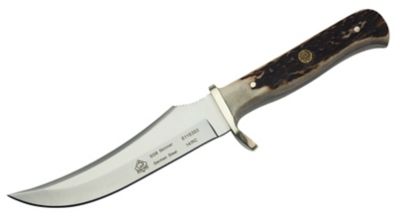 Puma SGB Skinner Stag Hunting Knife with Leather Sheath, 6116393L