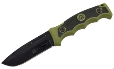 Puma XP Green Forever Survival Knife with Nylon Sheath and Firestarter, 7205001