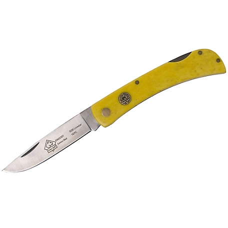 Puma SGB Lonestar30 Sunset Bone Lockback Folding Pocket Knife, 6340035Y