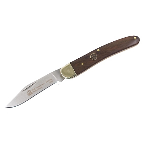 Puma SGB Pocket Friend Jacaranda Wood Folding Pocket Knife, 6416536