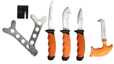 Puma XP 6 pc. Packable Game Processing Knife Set with Butcher's Apron, 7676010