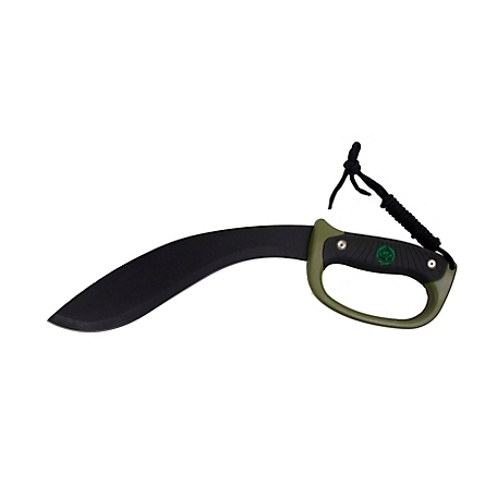 Puma XP Kukri17 Camping Machete 11.4 in. Blade with Comolded Rubber Handle, 7751700