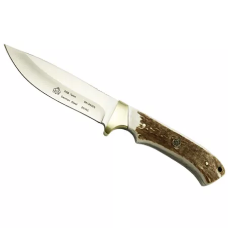 Puma SGB Teton Stag Hunting Knife with Leather Sheath 6818402S Knives