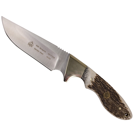 Puma SGB Renegade Stag Hunters Knife with Leather Sheath, 6817700S