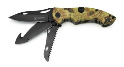Puma XP Camo Trifecta 3-Blade Folding Hunting Knife, 7320107