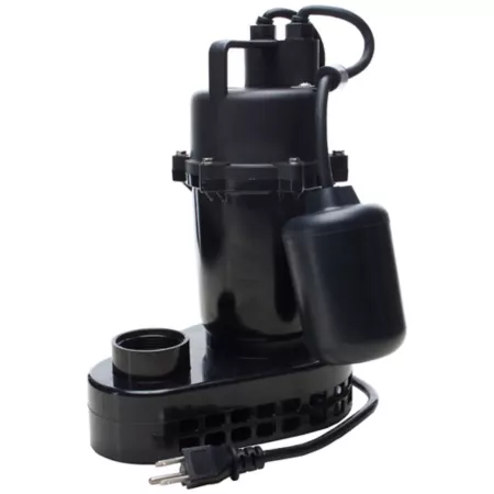 Star Water Systems 1/2 HP Cast Aluminum Submersible Sump Pump with Connected Switch Sump Pumps