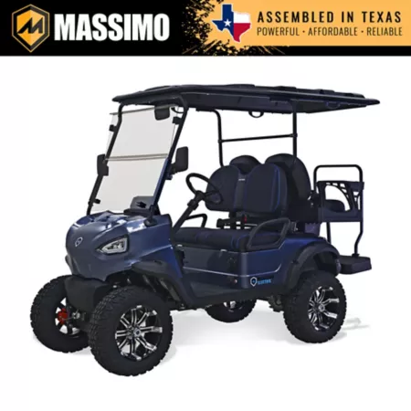 Massimo 4 Seater 48V MEV2X Electric Utility Golf Cart Gray Golf Carts