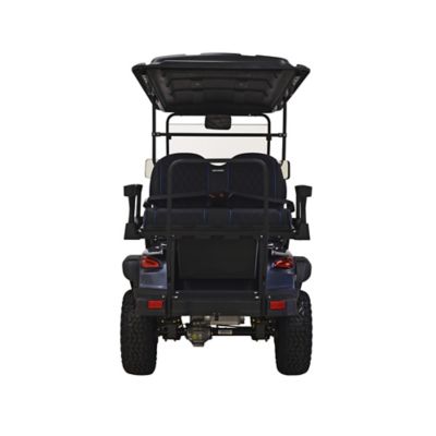 Image showing  4-Seater 48V MEV2X Electric Utility Golf Cart, Grey