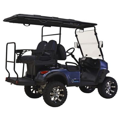 Image showing  4-Seater 48V MEV2X Electric Utility Golf Cart, Grey