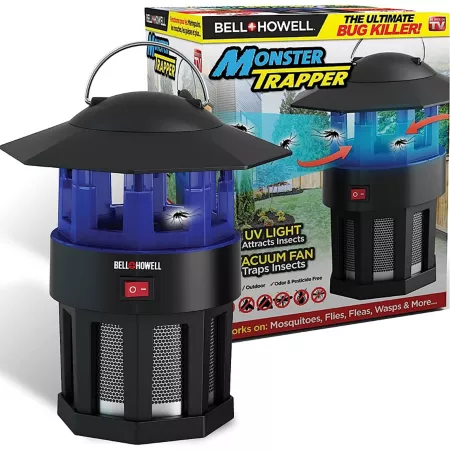 Bell & Howell Monster Trapper – Indoor and Outdoor Electric Insect Trap Insect Traps