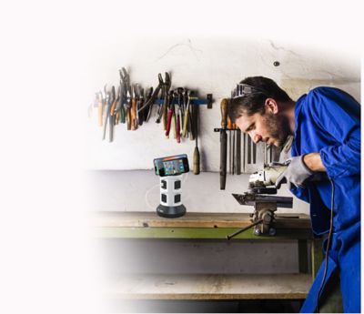 Image showing 7 th Bell & Howell 4-Outlet Spin Power Strip Tower and Surge Protector