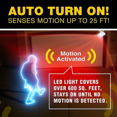 Image showing  250-Lumen Bionic Spotlight 4W Solar Powered Motion Activated Outdoor Integrated LED Security Light