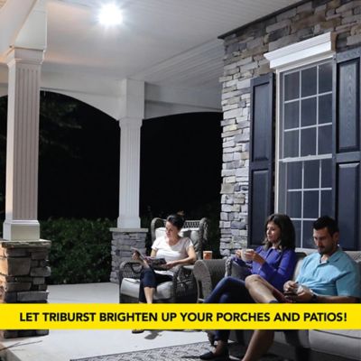 Image showing  2,000-Lumen LED Triburst Ceiling Light with 3 Adjustable Heads, 10.5 in.