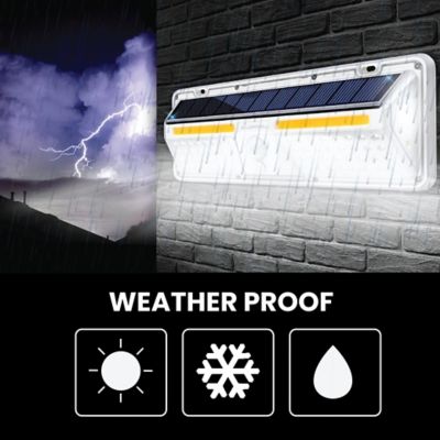 Image showing 5 th Bell & Howell 1,000-Lumen Bionic Wall Light XL 64 Integrated LED Motion Sensor